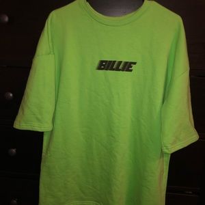 Billie Eilish short sleeve sweatshirt